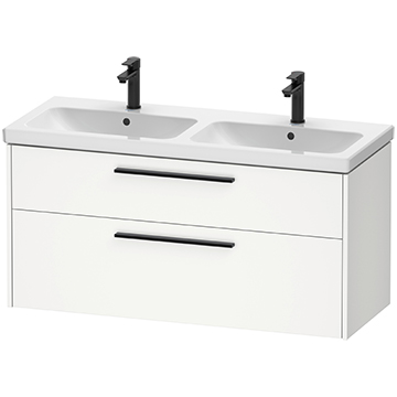 Duravit D-Code 2 Drawer Wall-mounted Vanity Unit For D-Code Basin