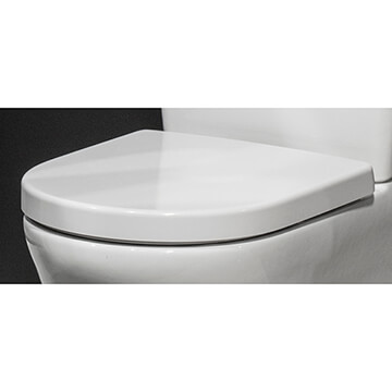 Villeroy And Boch O.Novo White Alpin Soft Close Toilet Seat And Cover