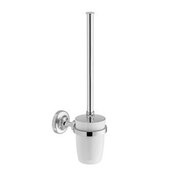 Vado Axbridge Traditional Toilet Brush and Ceramic Holder