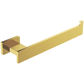 Jaguar Artize Quadra Contemporary Bright Gold Towel Holder