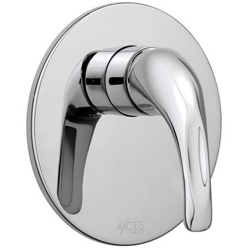 Vado Axces Matrix Concealed Round Manual Chrome Shower Valve - 1 Control