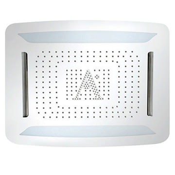 Jaquar Artize Rainjoy Overhead Shower with RGB Light and Waterfall Mode 600 x 472mm