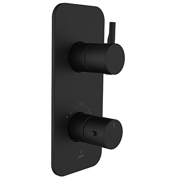 Jaquar Florentine Prime Recessed Thermostatic Shower Mixer Valve - 2 Controls