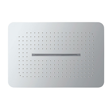 Jaquar Artize Rainjoy Rectangular Fixed Shower Head 480 x 330mm - Stainless Steel - Ceiling Mounted
