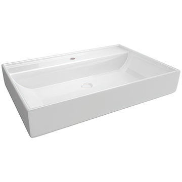 Jaguar Artize Lexa 800 x 520mm 1 Taphole Wall Hung Basin