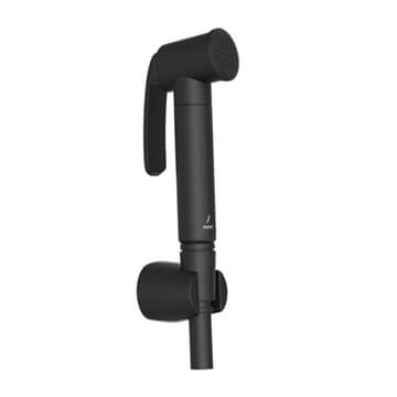 Jaquar Allied Shower Handset with Hose and Bracket - Round - Brass and ABS