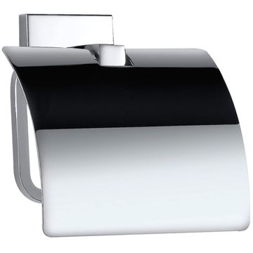 Jaquar Kubix Prime Wall Mounted Toilet Roll Holder with Stainless Steel Cover