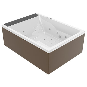 Jaquar Artize Lexa Superior Whirlpool and Airpool Combi Bath with Filtration System