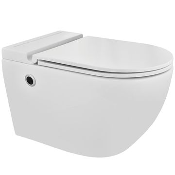 Jaquar Opal Tankless Wall Hung WC Pan with Seat - 360 x 580mm