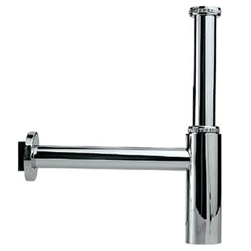 Jaquar Allied Contemporary Bottle Trap with Wall Flange