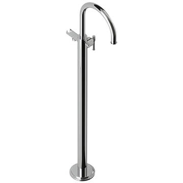 Jaquar Artize VIC Traditional Floorstanding Bath Mixer Tap - Side Action Stick Handle