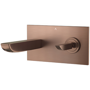 Jaquar Artize Lexa 2 Hole Antique Copper Basin Mixer Tap with Straight Spout