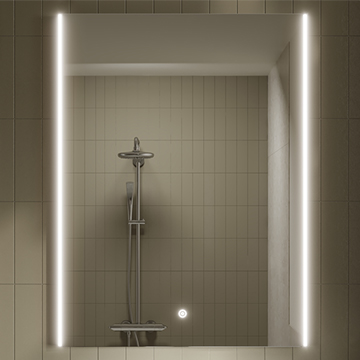 Hudson Reed Cepheus Illuminated LED Ambient Touch Sensor Mirror - LQ604