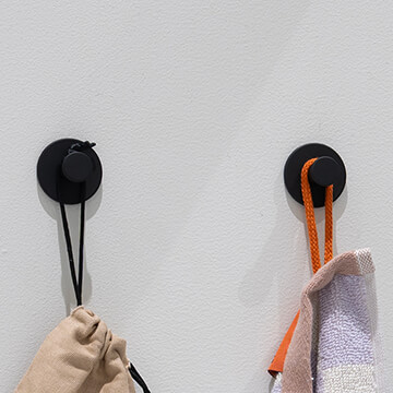 Smedbo Dot Round Towel Hook - Wall Mounted