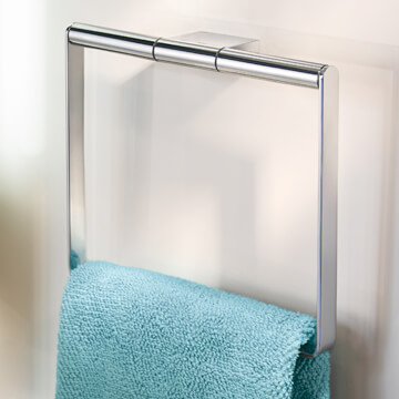 Smedbo Air Polished Chrome Towel Ring