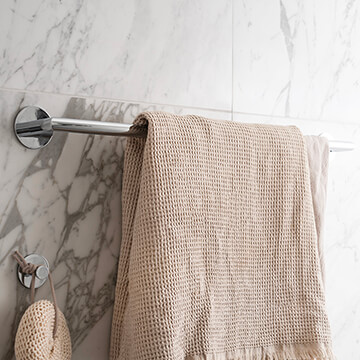 Smedbo DOT Self-Adhesive Wall Mounted Towel Rail