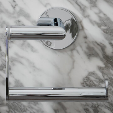 Smedbo DOT Self-Adhesive Wall Mounted Toilet Roll Holder