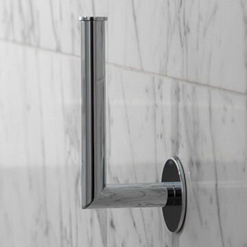 Smedbo DOT Contemporary Self-Adhesive Wall Mounted Toilet Roll Holder