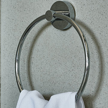 Smedbo Home Contemporary Wall Mounted Towel Ring