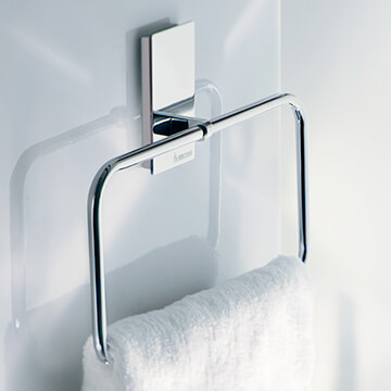 Smedbo Pool Polished Chrome Towel Ring