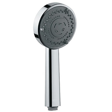 Jaquar Contemporary Round Chrome Hand Shower 95 x 215mm - Three Spray Mode