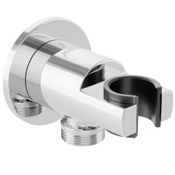 Jaquar Round Wall Outlet With Handset Holder - SHA-CHR-566R
