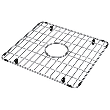 Nuie Stainless Steel Double Bowl Kitchen Sink Wire Grid - 393 x 362mm