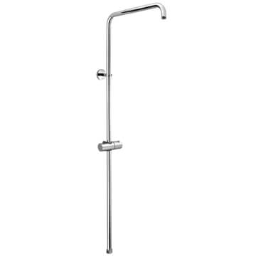 Jaquar L-Shape Exposed Shower Rail 1120mm High with Handset Holder