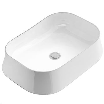 Jaquar Artize Designer Thin Rim Rectangular 600mm Wide Countertop Basin