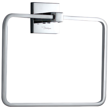 Jaguar Kubix Prime Contemporary Square Towel Ring
