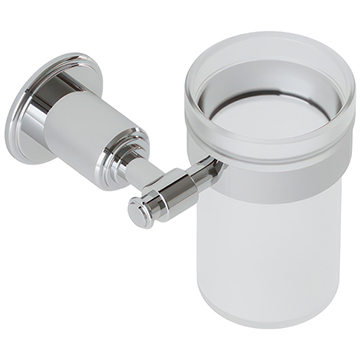 Jaguar Artize VIC Frosted Glass Tumbler with Holder