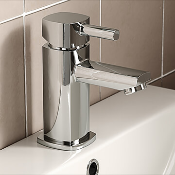 Joseph Miles Polly Chrome Mono Basin Mixer Tap With Waste