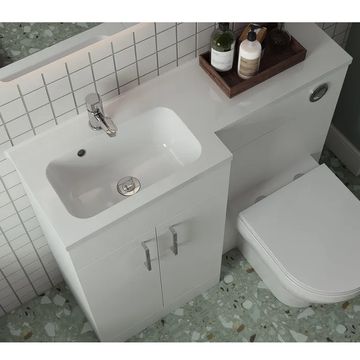 Tavistock Nexus Floorstanding Vanity Unit with Back To Wall Toilet Furniture - 2 Doors