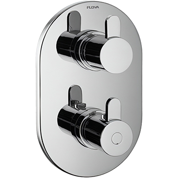 Flova Smart Concealed Thermostatic Shower Valve with SmartBox - 2 Controls