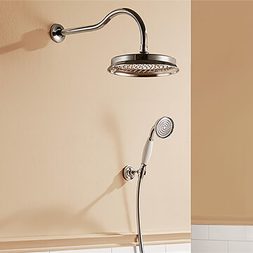 Flova Liberty Round Wall Mounted Shower Arm