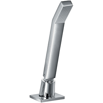 Flova Str8 Square Diamond Chrome Handheld Pull-Out Shower Handset with Hose