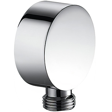 Flova Annecy Contemporary Round Wall Shower Outlet Elbow - Image