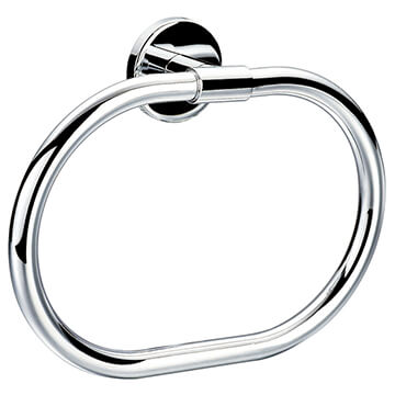 Flova Coco Contemporary Wall Mounted Guest Towel Ring
