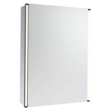 Tavistock Facade Illuminated Recessed Mirror Cabinet with Touch Sensor - 1 Door - 480 x 660mm