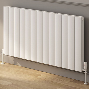 Reina Loco 600mm High Double Panel Aluminium Horizontal Radiator - A-CSL060047WD