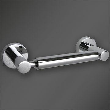 Miller Bond Wall Mounted Chrome Double Post Toilet Roll Holder