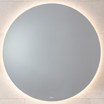 Miller Ambient Round LED Backlit Mirror with Demister Pad