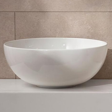 Miller Edge 400mm Round Countertop Ceramic Basin