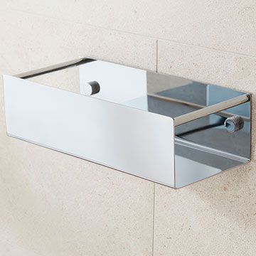 Miller Signature Wall Mounted Box Shower Basket - 250 x 110mm