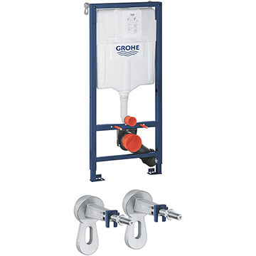 Grohe Rapid SL 2-in-1 Frame Pack with Cistern for WC - 500 x 1130mm - Image