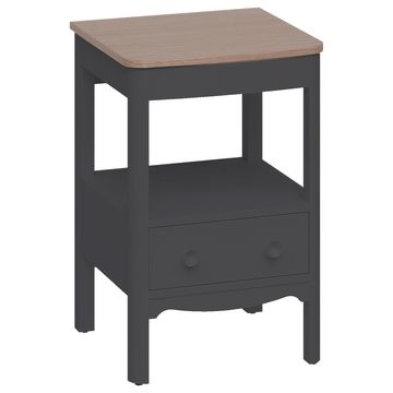 Burlington Guild Floorstanding Traditional Open Shelf Vanity Unit with Worktop - 770mm High - 1 Drawer - Image