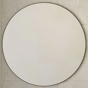Sensio Noa Round Mirror - Aluminium Frame