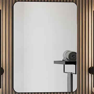 Sensio Noa Rectangular Mirror - Aluminium Frame