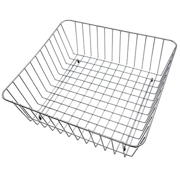 Reginox Square Stainless Steel Wire Basket - 428 x 398 x 145mm