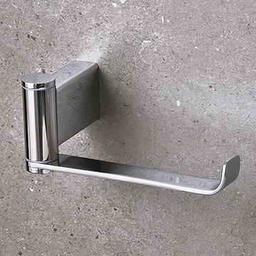 Miller Orlando Contemporary Swivel Chrome Toilet Roll Holder